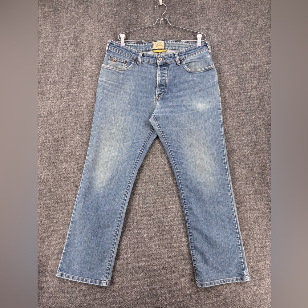 Camel Active Woodstock Jeans Men’s 38X30* Distressed Workwear Straight Leg
